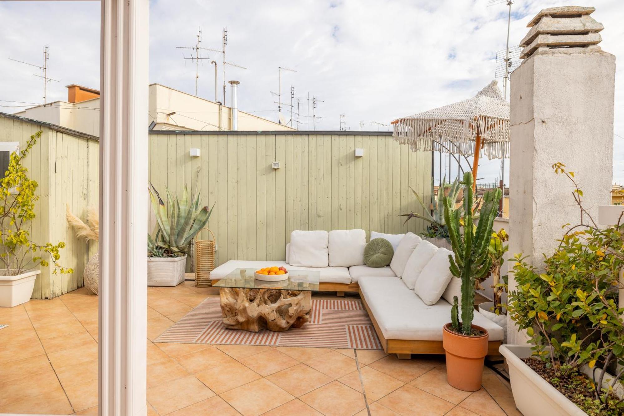 Appartement Aria Penthouse & Garden à Rome Extérieur photo