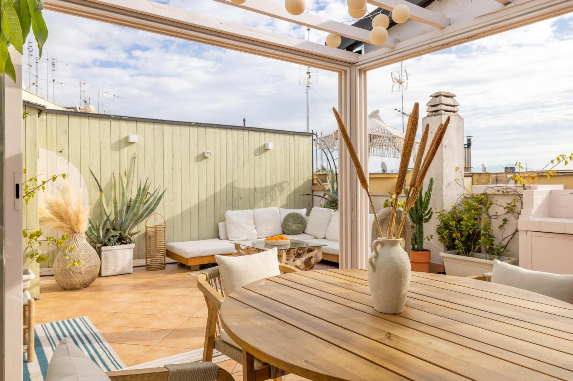Appartement Aria Penthouse & Garden à Rome Extérieur photo